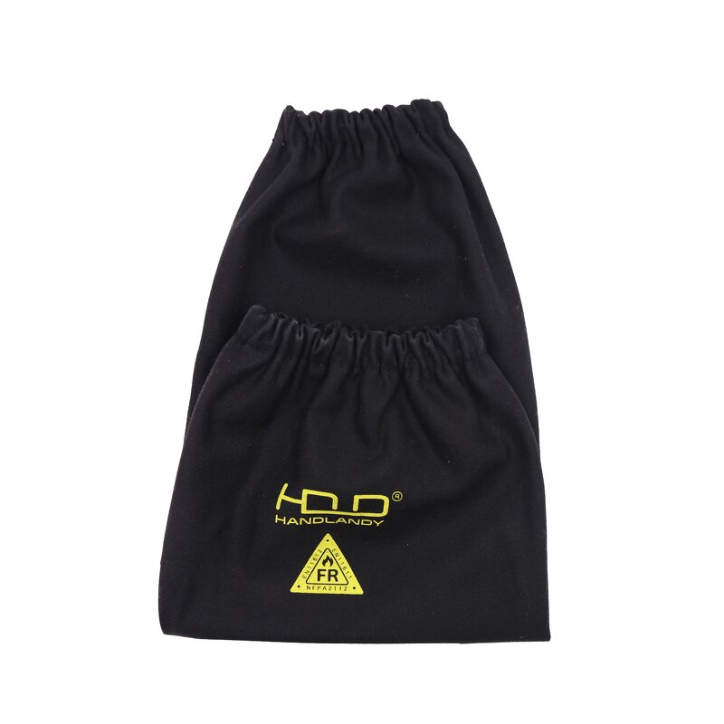 Welding Sleeves Manufacturer - Black One Size Fire Resistant Arm Sleeve Work Protective Heat