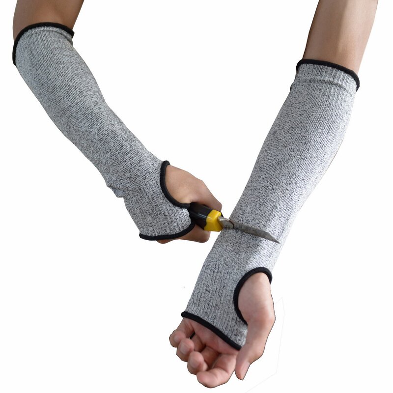 Protective Arm Sleeve Supplier - High Quality Lightweight HPPE Cut Resistant With Thumb Hole