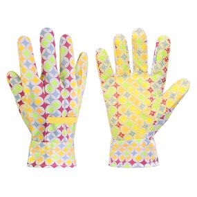 Gardening Gloves Factory - Customized Durable Waterproof Cotton Lined Elastic Wrist Fast Delivery