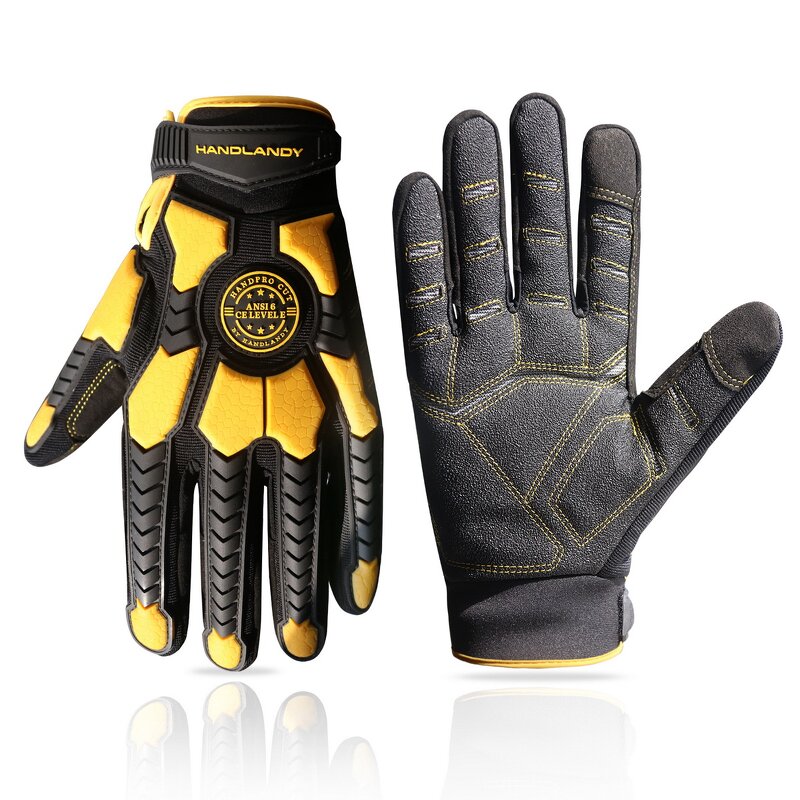 Slip Resistance Work Gloves Supplier - Anti Impact Heavy Duty Industrial Oil and Gas