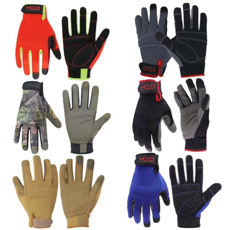 Mechanic Safety Gloves Factory - Microfiber Fabric Touch Screen Tactical Training