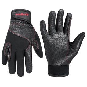 Horse Riding Gloves Supplier - Professional Youth PU Leather Lightweight Windproof Waterproof Anti-Slip