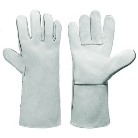 Welding Work Gloves Factory - OEM ODM Split Cowhide Cotton Inside to Keep Warm Durable