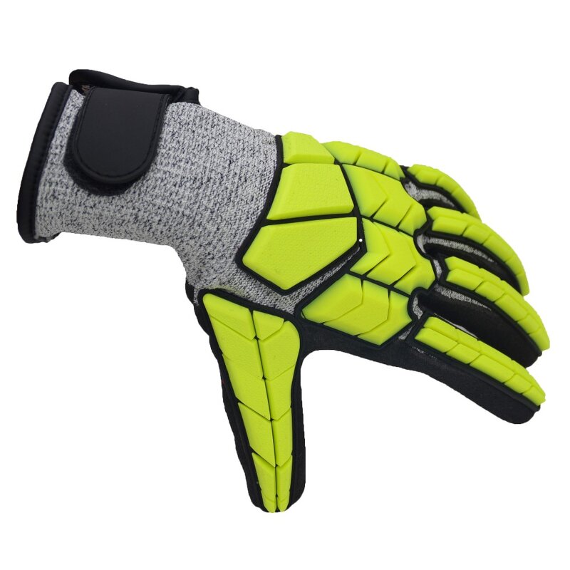 Cut Resistance Gloves Manufacturer - CE Level 4 TPR HPPE Sandy Nitrile Impact Work Safety