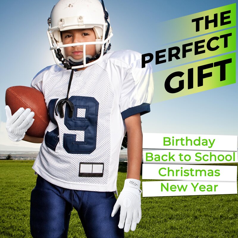 American Football Gloves Factory - Free Sample Silicone Palm Air Mesh Back Breathable Waterproof Durable