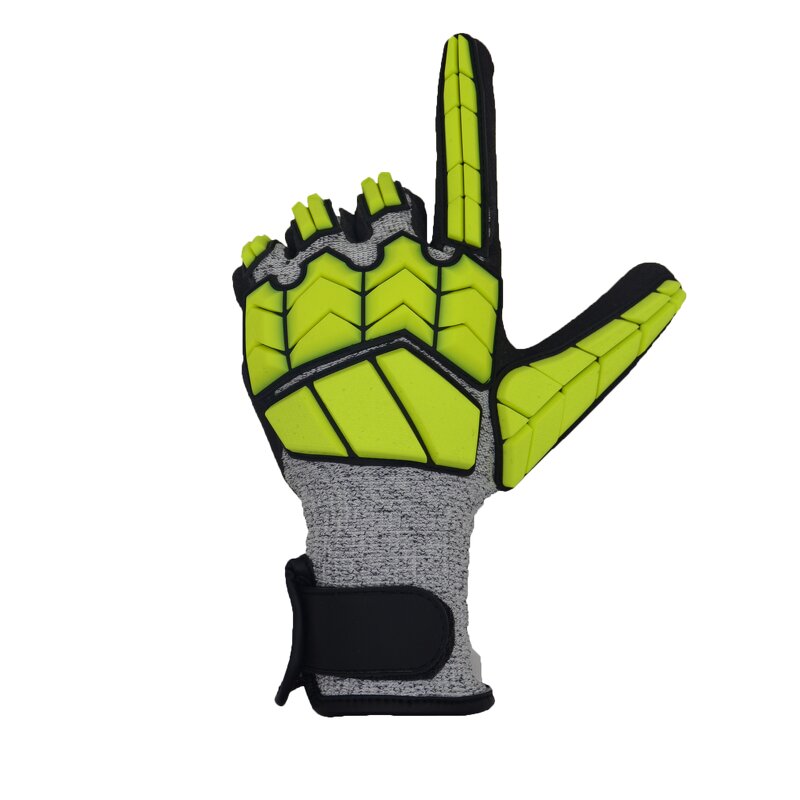 Cut Resistance Gloves Manufacturer - CE Level 4 TPR HPPE Sandy Nitrile Impact Work Safety