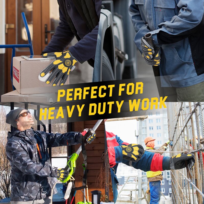 Industrial Work Gloves Supplier - OEM ODM Silicone Coating 3M Thinsulate Mining High Impact