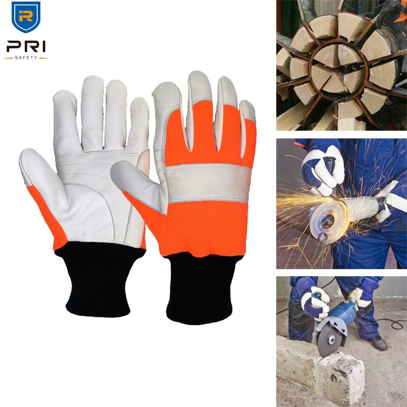 Cut-Resistant Work Glove Manufacturer - High Quality Durable Cowhide Palm Aramid Back Breathable