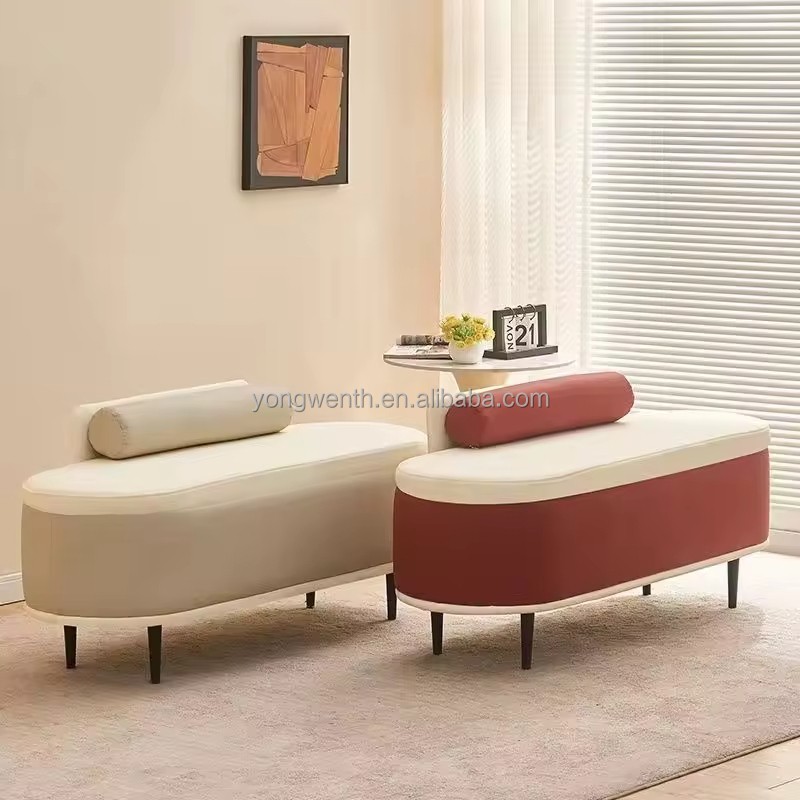 Bedroom Home Storage Bedside Stool Doorway Entrance Shoe Changing Stool Sofa Coffee Milk Tea Shop Leisure Backrest Dining Chairs