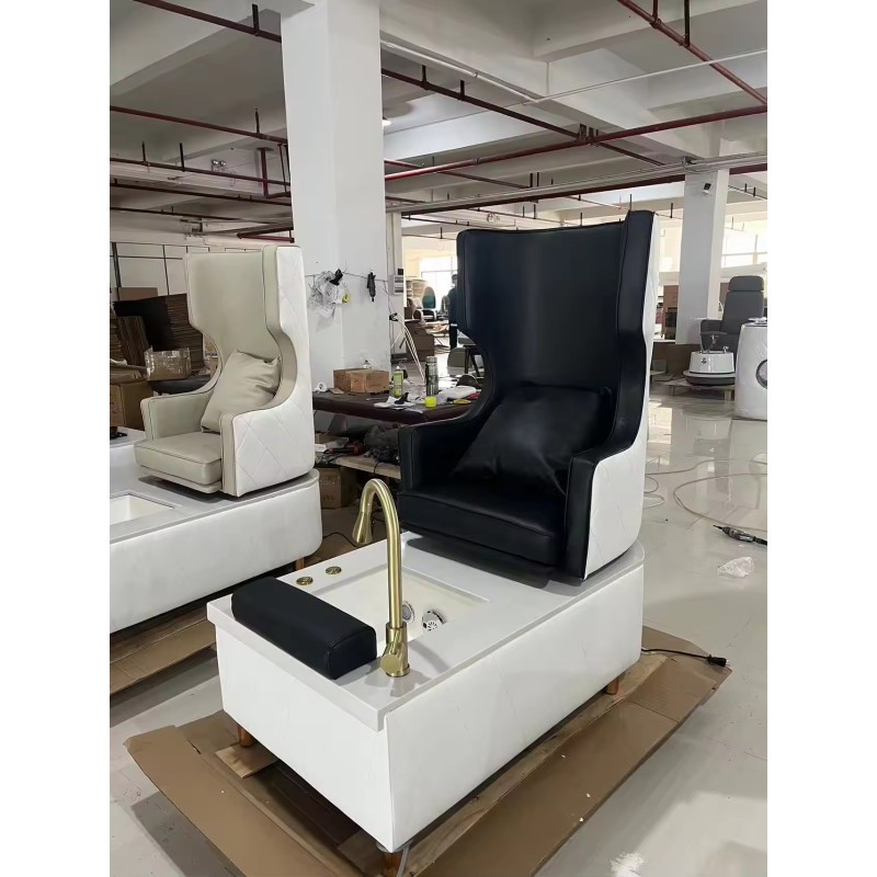 Pedicure Chair,Professional Modern Salon Furniture Electric Massage Pedicure Chair No Plumbing With Bowl