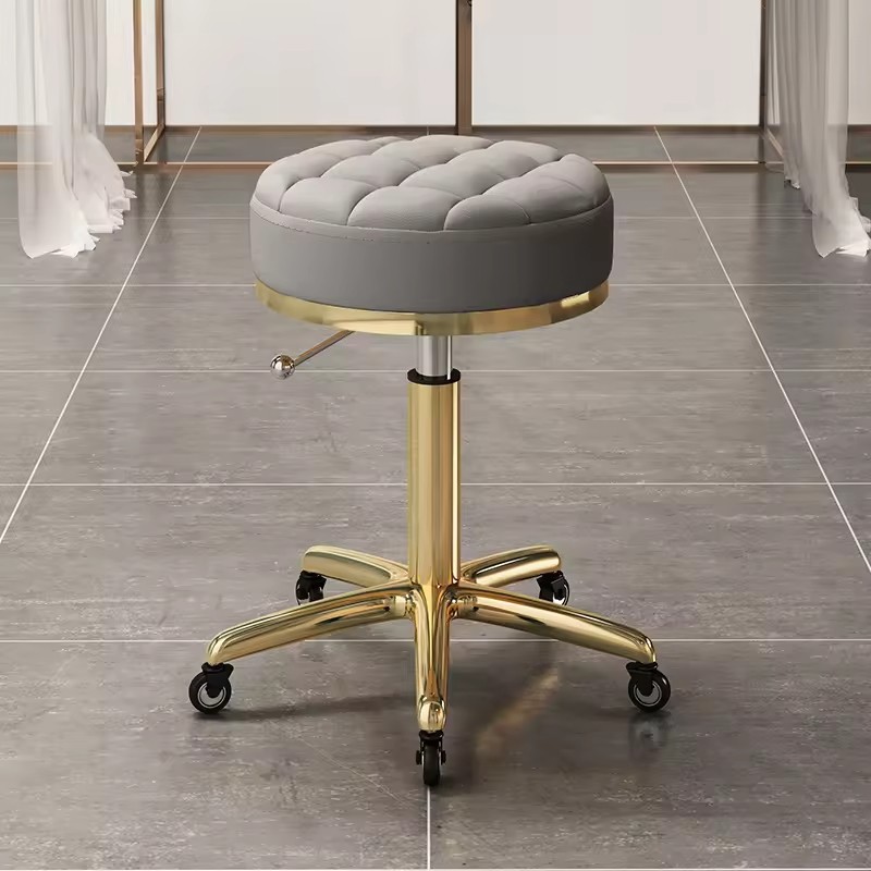 Rotary Lifting Round Stool Home Furniture Pedicure Chair Salon Chairs Small Round Stool Beauty Stool Barber  Office Chairs