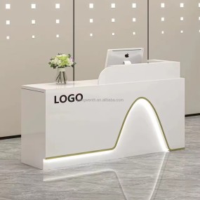 Cashier Small bar Table Minimalist Modern Clothing Supermarket Beauty and Hair Salon Company Reception Desk