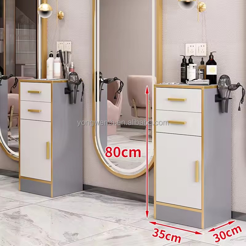 Top Selling Black Gray White Rolling Barber Spa Facial Metal Hair Salon Beauty Salon Hairdressing Trolley Carts