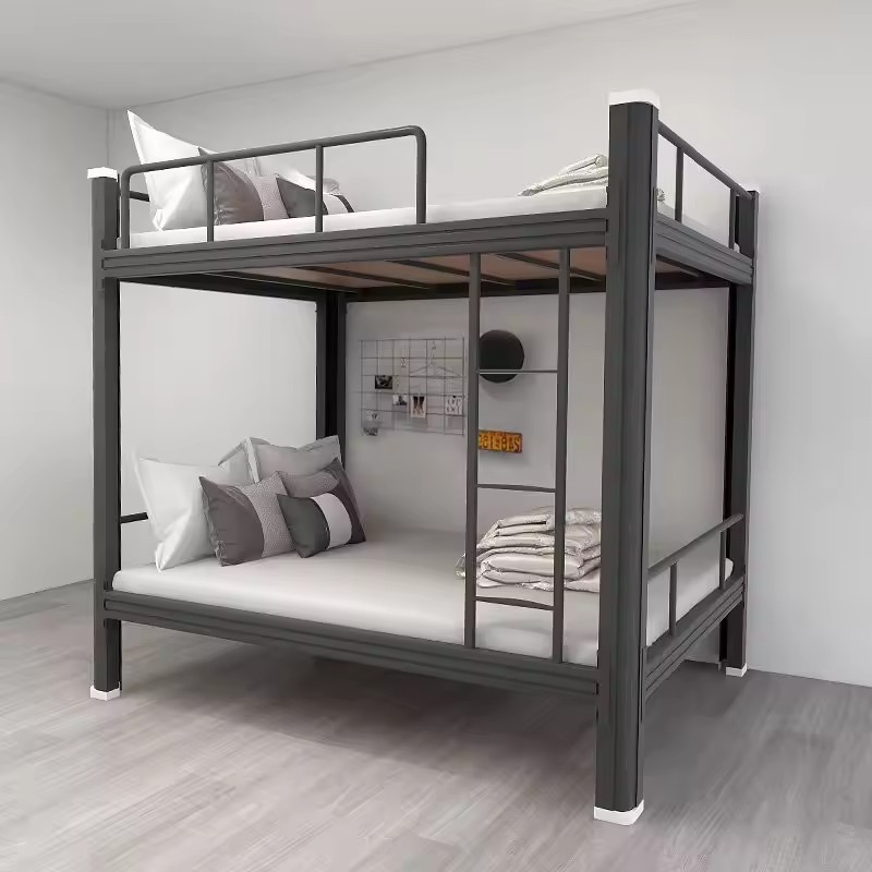 Excellent Quality Cheap Price Dormitory Bunk Bed Suspended Metal Bed 90x200 mm for Adult Literas De Tres Camas