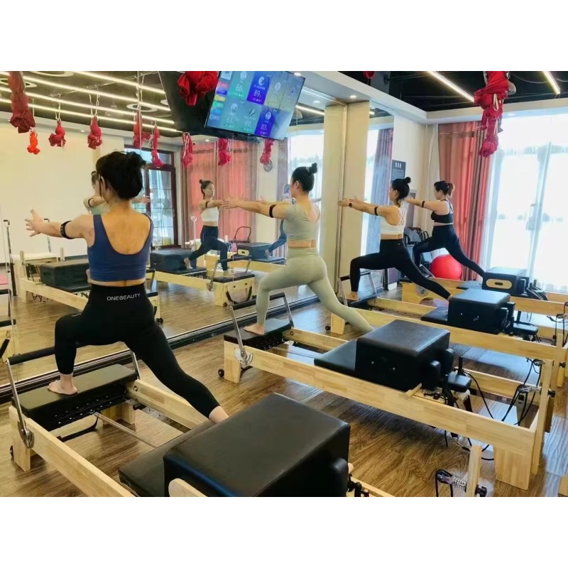 Yoga Big Fitness Equipment Core Bed Private Teaching Soft Home Foldable Pilate Reformer