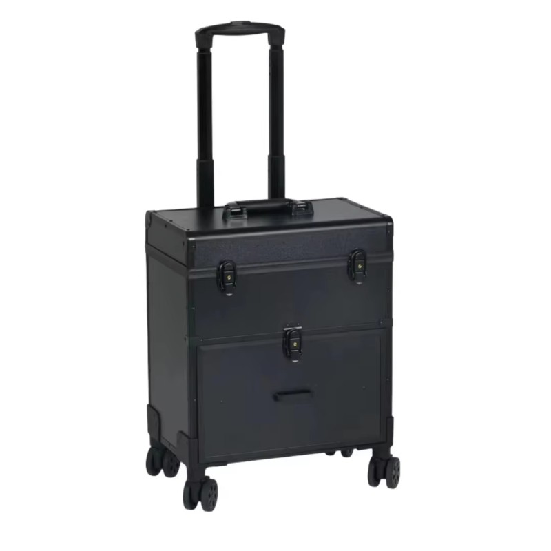 Aluminum Alloy Manicure Go Out Toolbox Radiotherapy Machine Tattoo Embroidery Eyelashes Makeup Luggage Tie Rod Storage Box