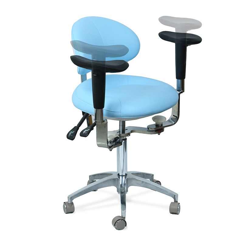 Dental Microscope Surgical Dentist Lifting Doctor Office Nurse Assistant Swivel Chair Laboratory