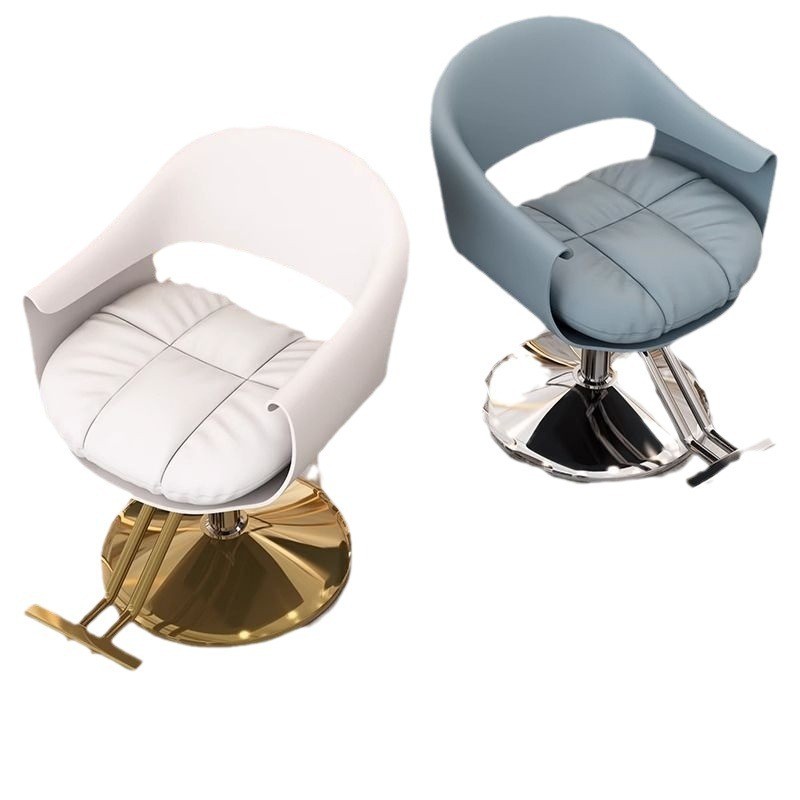 Modern Fashion Perm Hair Cutting Chair Barbershop Chairs Light Luxury Hairdressing Chair