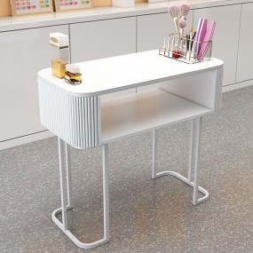 Simple Nail Table Salon Modern Luxury Nail Artist Manicure Table Wooden Storage Mesa De Manicure Professional Furniture