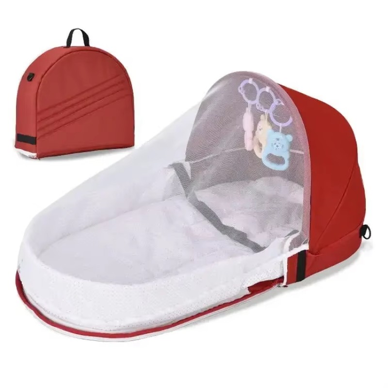 High Quality Travel Diaper Baby Bed Mommy Backpack Bag Mom Carry Crib Stroller Hanging Bags