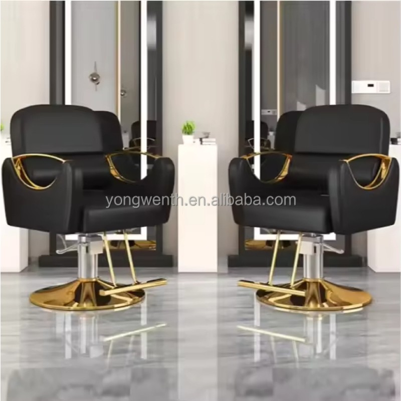 Swivel Adjustable Spa Beauty Equipment Barber Chair Salon Chair for Hair Stylist Tattoo Barbershop Barber Chair