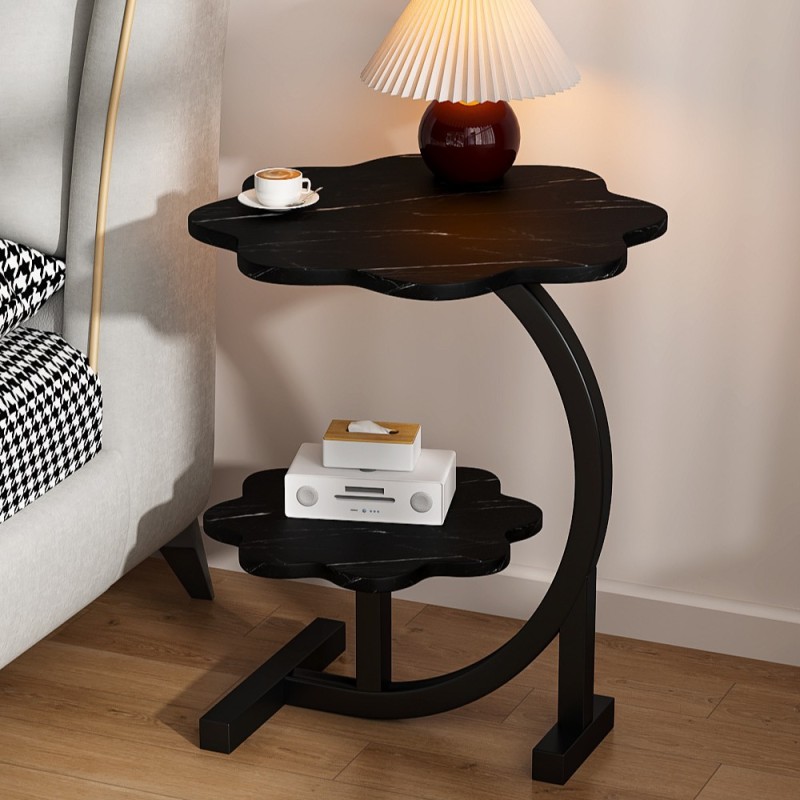 Designer Luxury Coffee Tables Gold Breakfast Minimalist Round Side Table Lounge Space Saving Mesa Auxiliar Living Room Furniture