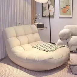 Internet Celebrity Lazy Sofa Lie Down and Sleep Bean Bag Caterpillar Recliner Bedroom Living Room Balcony Leisure Single Seat