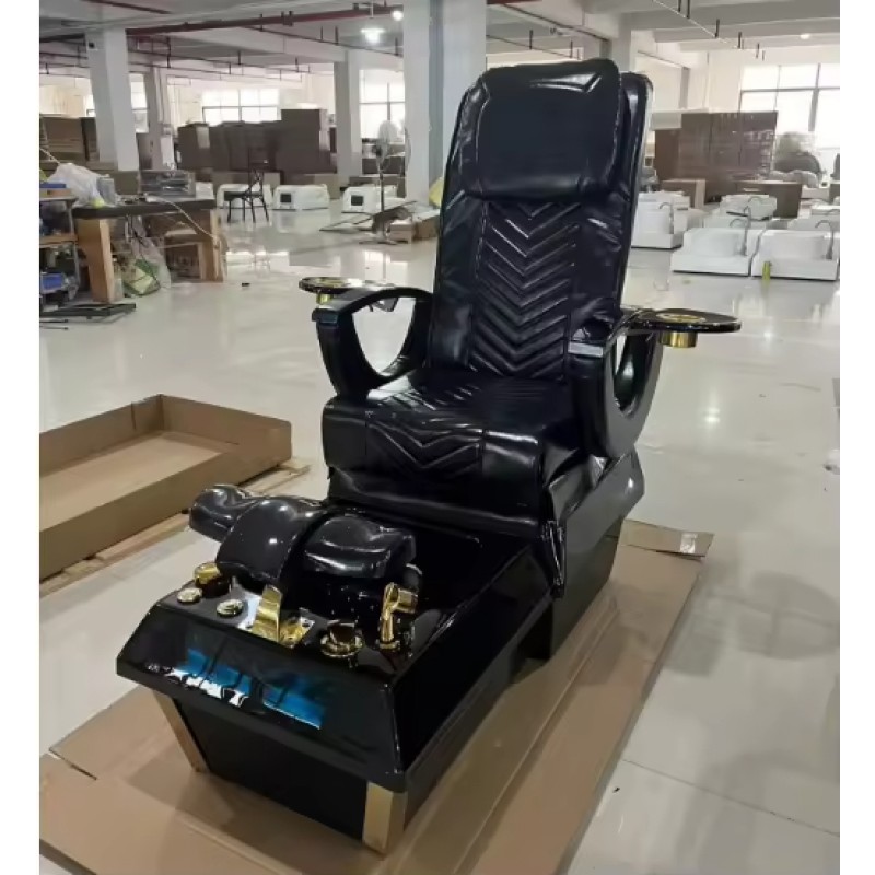 Pedicure Chair,Professional Modern Salon Furniture Electric Massage Pedicure Chair No Plumbing With Bowl