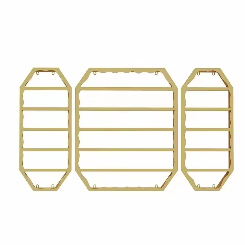 Nail Polish Shelf Display Wall Hanging Shelf Nail Varnish Display Cabinet Iron