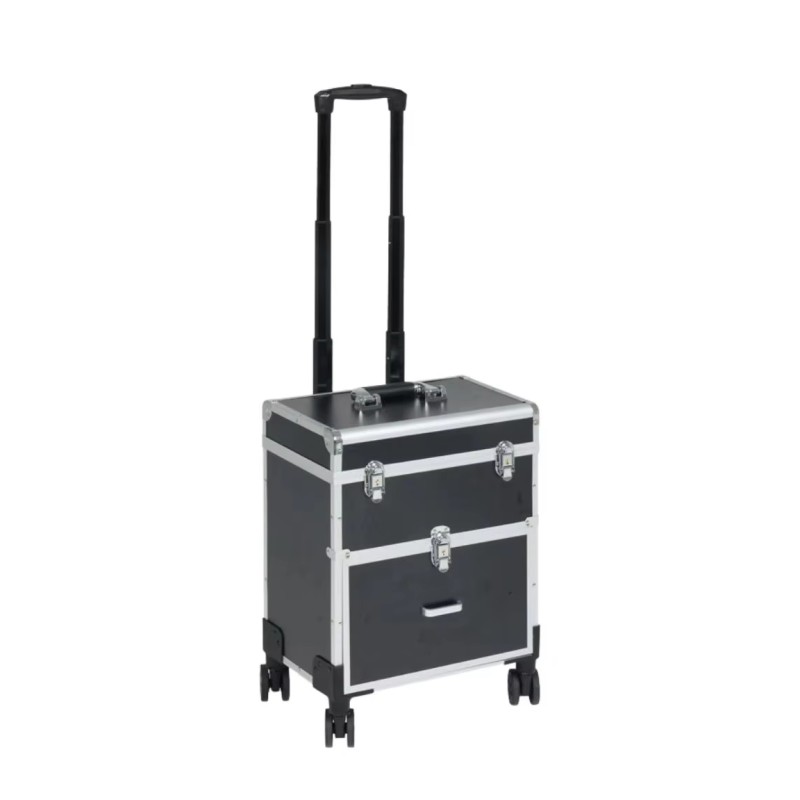 Aluminum Alloy Manicure Go Out Toolbox Radiotherapy Machine Tattoo Embroidery Eyelashes Makeup Luggage Tie Rod Storage Box