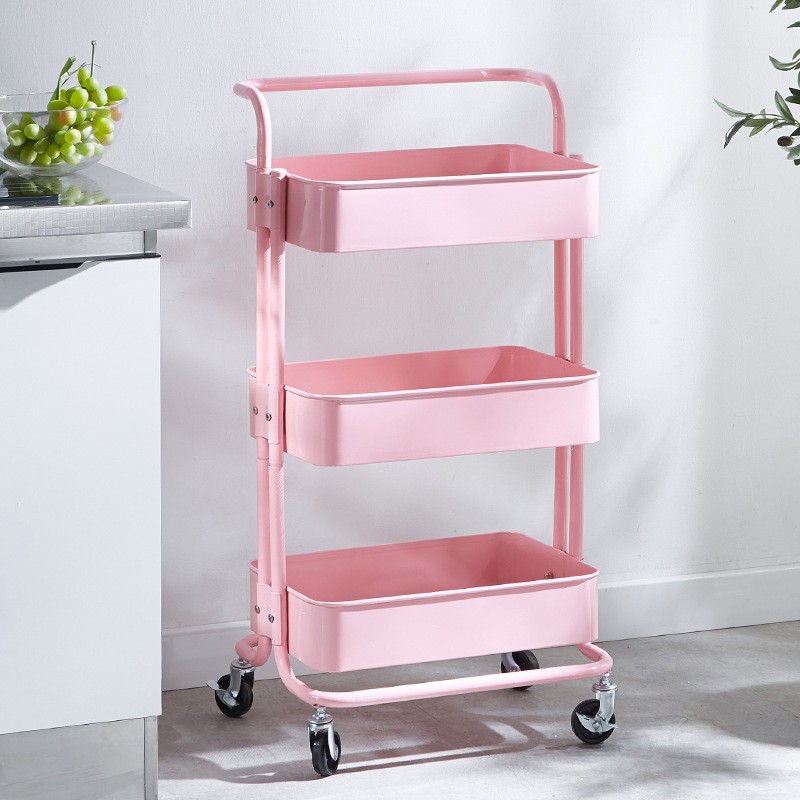 Beauty Tools Collecting Salon Trolley Hairdressing SPA Cart Organizer Multi-function Manicure Cart Storage Holders