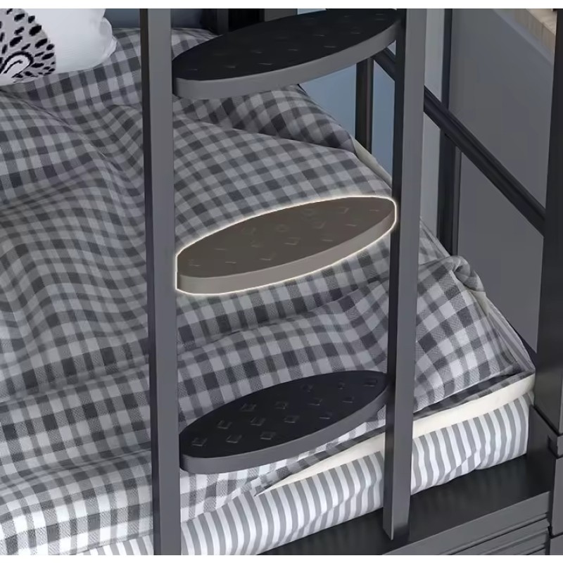 Excellent Quality Cheap Price Dormitory Bunk Bed Suspended Metal Bed 90x200 mm for Adult Literas De Tres Camas