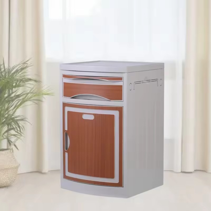 Factory Sale Hospital Bedside Cabinets Abs Medical Hospital Bedside Table