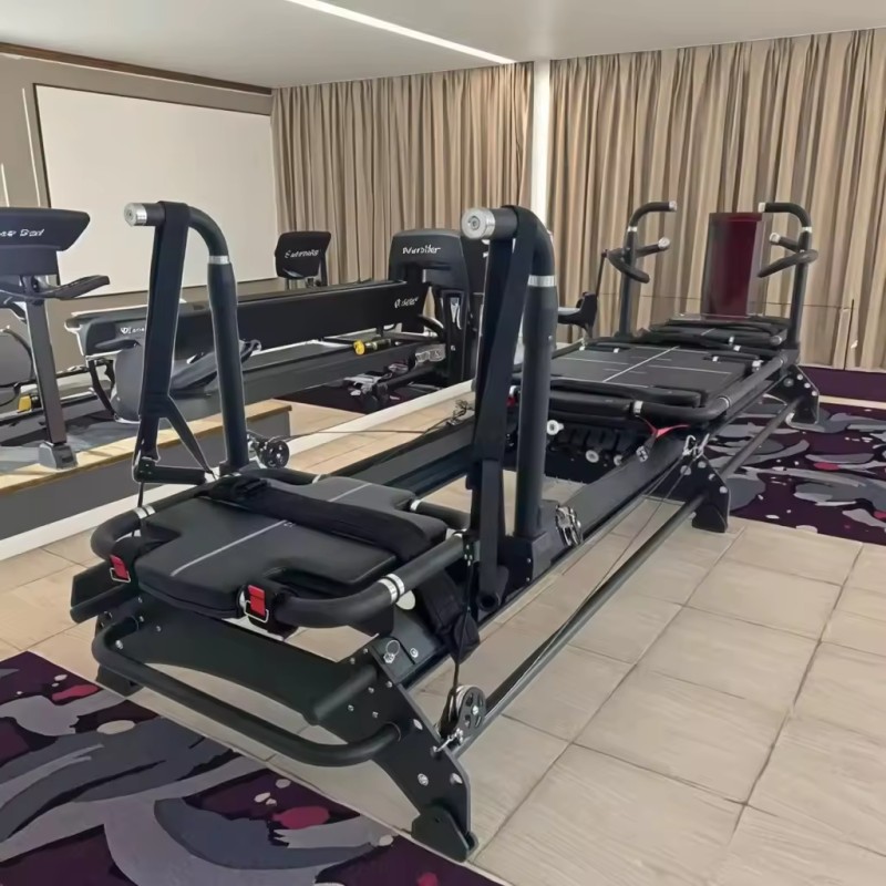 Customized Exercise Reformer Pilates 3-in-1 Machine Home Gym Yoga Training Beech Bed Reformers Pilates Equipment
