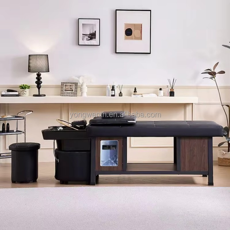 Luxury Salon Equipment Hair Washing Massage Table Shampoo Bed Head Spa