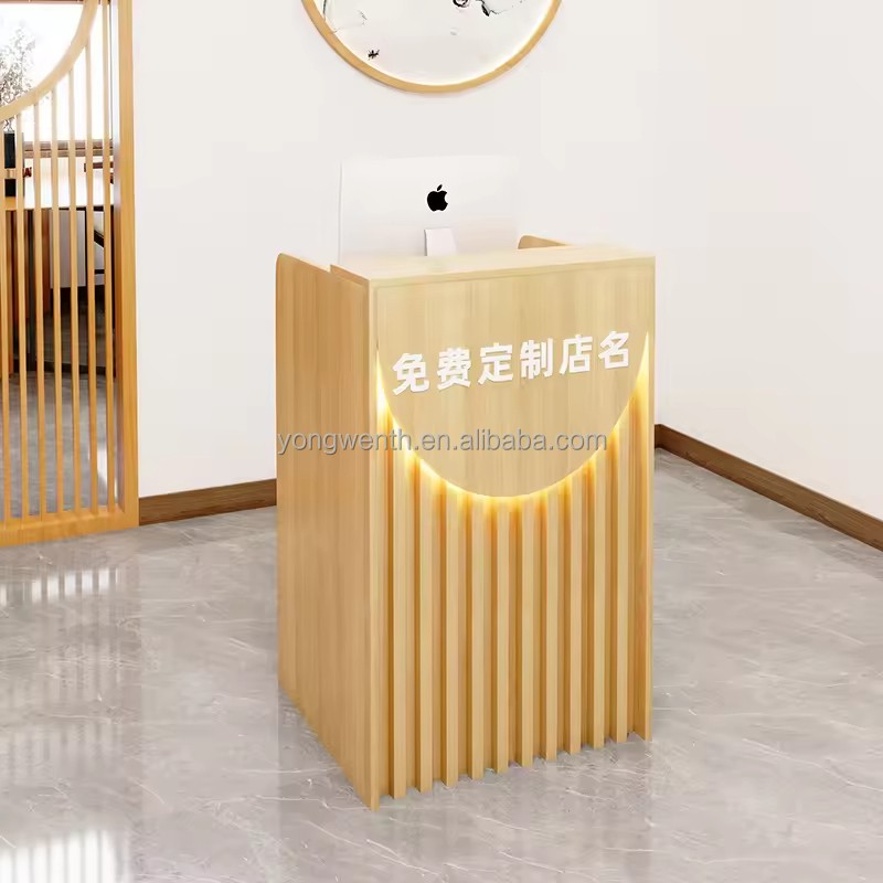 Modern Small Reception Desks Bar Tables Cashier Counter Restaurant Cashier Counter Small Barber Shop Beauty Salon Front Desk
