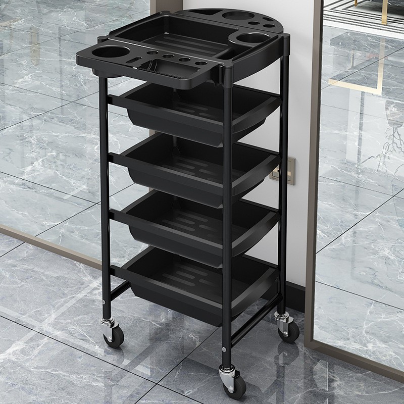 Hairdresser Beauty Salon Trolley Rolling Cosmetic Barber Spa Tattoo Salon Trolleyhair Wozek Narzedziowy Beauty Furniture