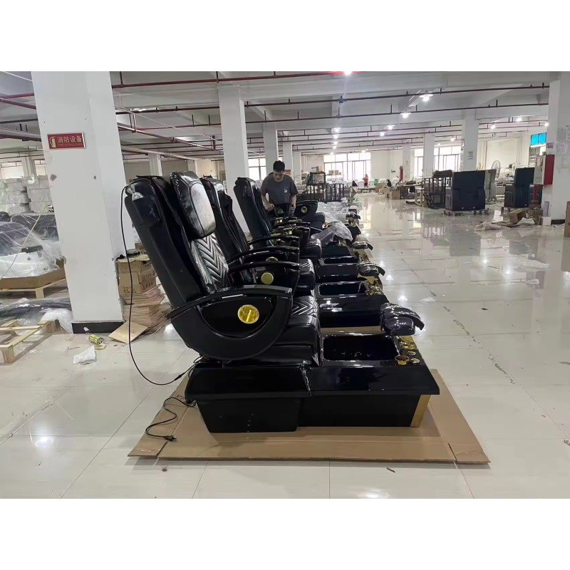 Pedicure Chair,Professional Modern Salon Furniture Electric Massage Pedicure Chair No Plumbing With Bowl