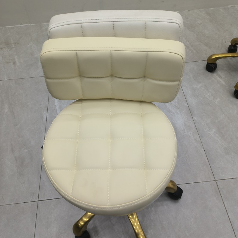 Hairdressing Stool Vintage Barbershop Barber Chair Salon Furniture Beauty Stools Professional Rotating Rolling Work Chairs