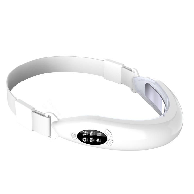 Double Chin Reducer Machine, V Line Face Lift Massager, Portable Shaping Facial Massager - White