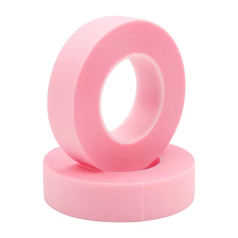 Breathable Eyelash Pink Green PE Tape Under Eye Pads False Lashes Patch Eyelash Extension Tape Makeup Tools