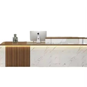 Display Nordic Reception Desks Salon Beauty Modern Purpito Reception Desks Luxury Office Negocio Commercial Furniture