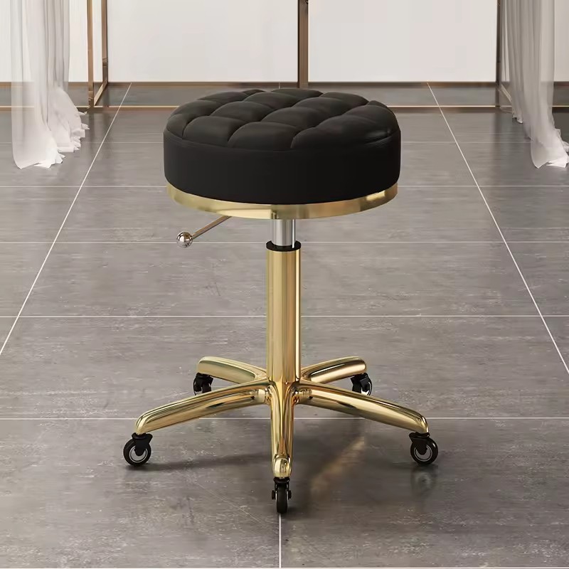 Rotary Lifting Round Stool Home Furniture Pedicure Chair Salon Chairs Small Round Stool Beauty Stool Barber  Office Chairs