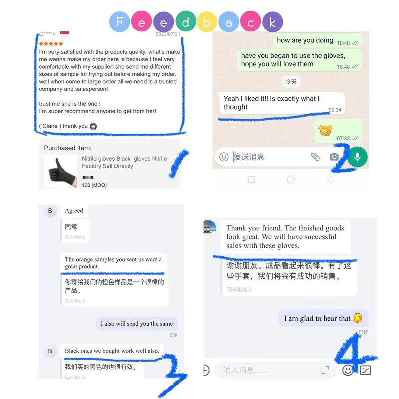 Black Nitrile Gloves Supplier - Latex Glove Factory Sell