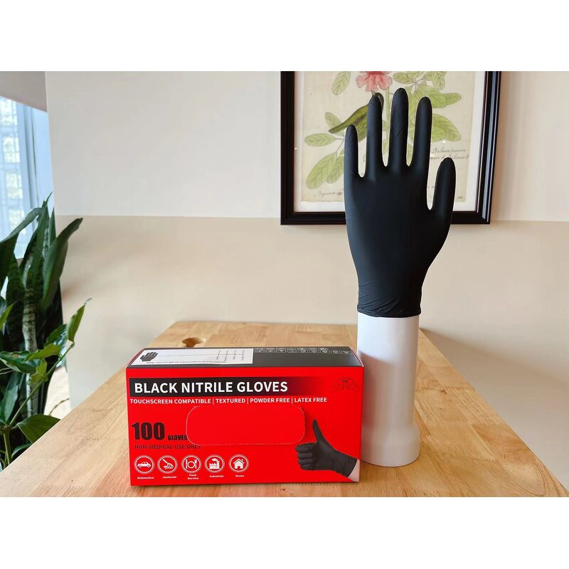 Black Nitrile Gloves Supplier - 2023 Hot Selling on Amazon