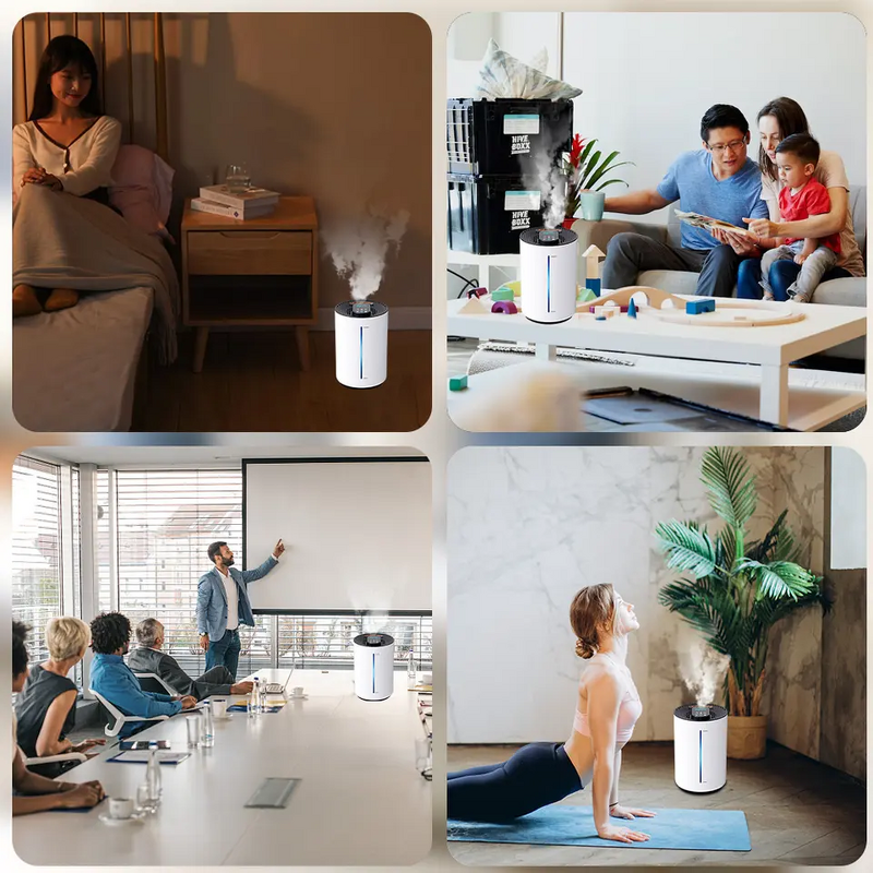 Air Purify Humidifier Supplier - 5.5L Wifi Smart Air