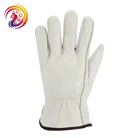 Long Sheepskin Leather Gloves Factory - Durable Heat Resistant BBQ Farm Gardening