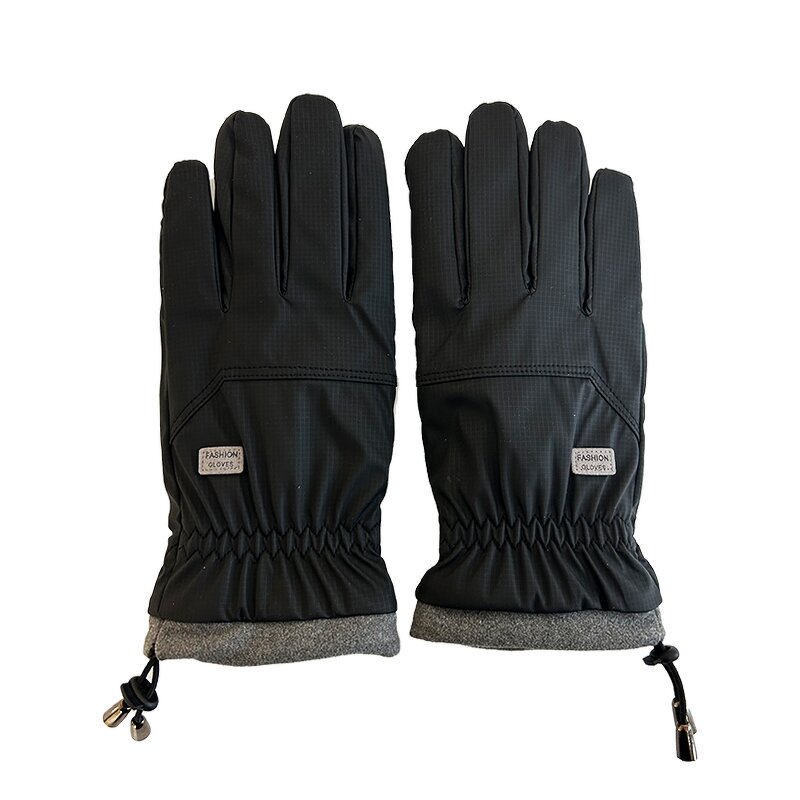 Winter Cycling Gloves Factory - OEM Logo Thermal Insulated Waterproof Touchscreen