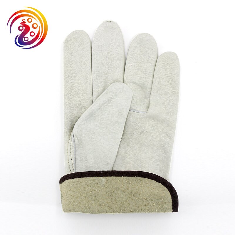 Long Sheepskin Leather Gloves Factory - Durable Heat Resistant BBQ Farm Gardening