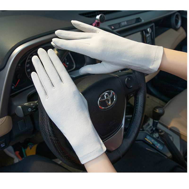 Summer Driving Gloves Supplier - Breathable Cotton Anti UV Sun Protection Wholesale
